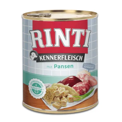 Rinti Hrană umedă pentru câini, cu burtă, 800g