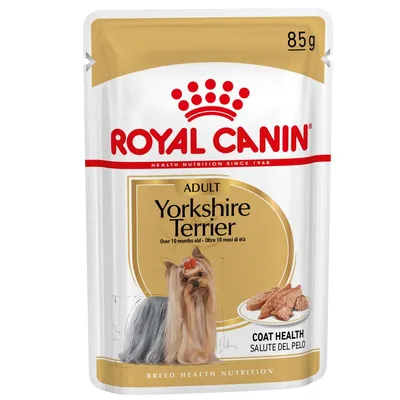 Royal Canin Yorkshire Terrier Adult Hrană umedă: 12 x 85 g Royal Canin Breed Yorkshire Terrier