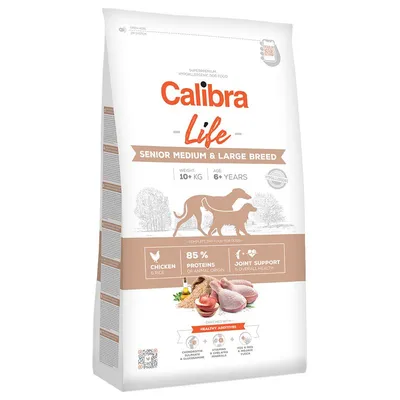 Calibra Dog Life Senior Medium & Large Pui 12 kg