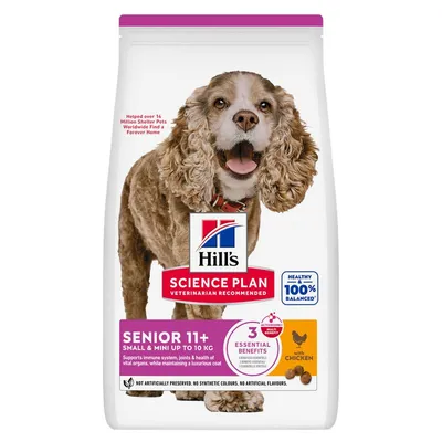 Hill's Science Plan Senior 11+ Small & Mini Chicken 1,5 kg