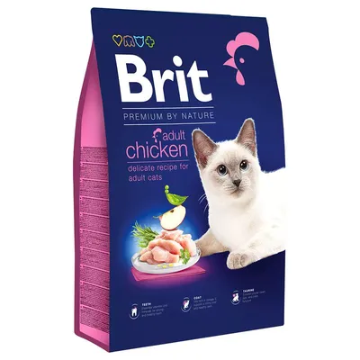 Brit Premium by Nature Cat Adult Pui 8 kg