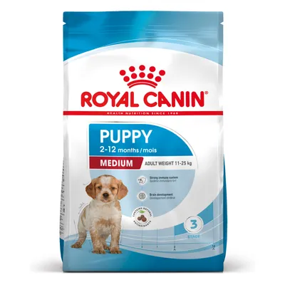 Royal Canin Medium Puppy, hrană uscată câini junior, 12kg