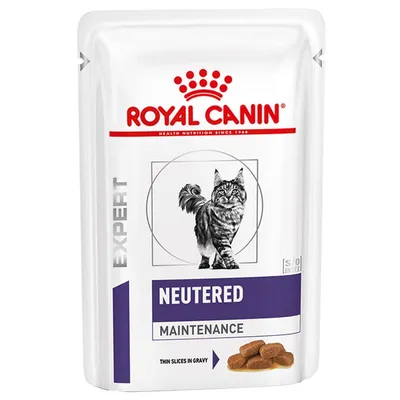 Royal Canin Expert Feline Neutered Maintenance în sos 12 x 85 g