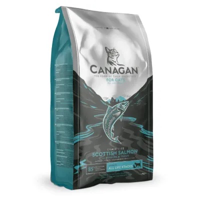 Canagan Hrană uscată pentru pisici, cu somon, 4kg