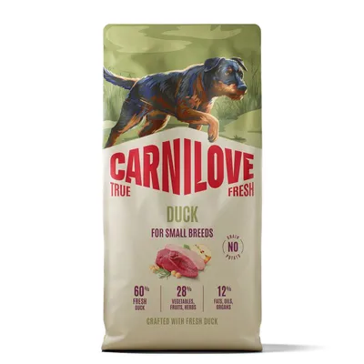 Carnilove True Fresh Adult Mini Rață 12 kg