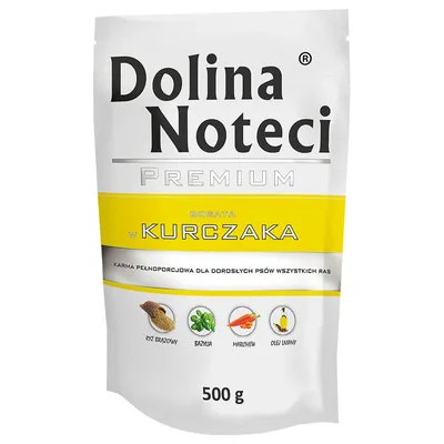 Dolina Noteci Premium Pliculețe 10 x 500 g Pui