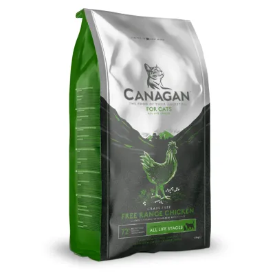 Canagan Hrană uscată pentru pisici, cu Pui 4 kg