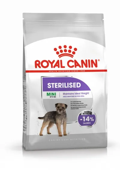 Royal Canin Mini Sterilised Adult, hrană uscată câine sterilizat, 1kg