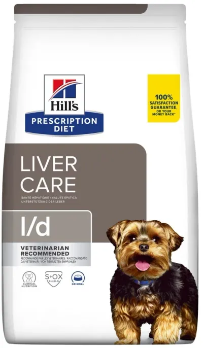 HILL's PD Canine L/D Hrană uscată pentru afecțiuni hepatice 1,5kg