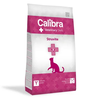 Calibra Veterinary Diets Struvite, Pui, dietă veterinară, hrană uscată pisici, sistem urinar, 2kg